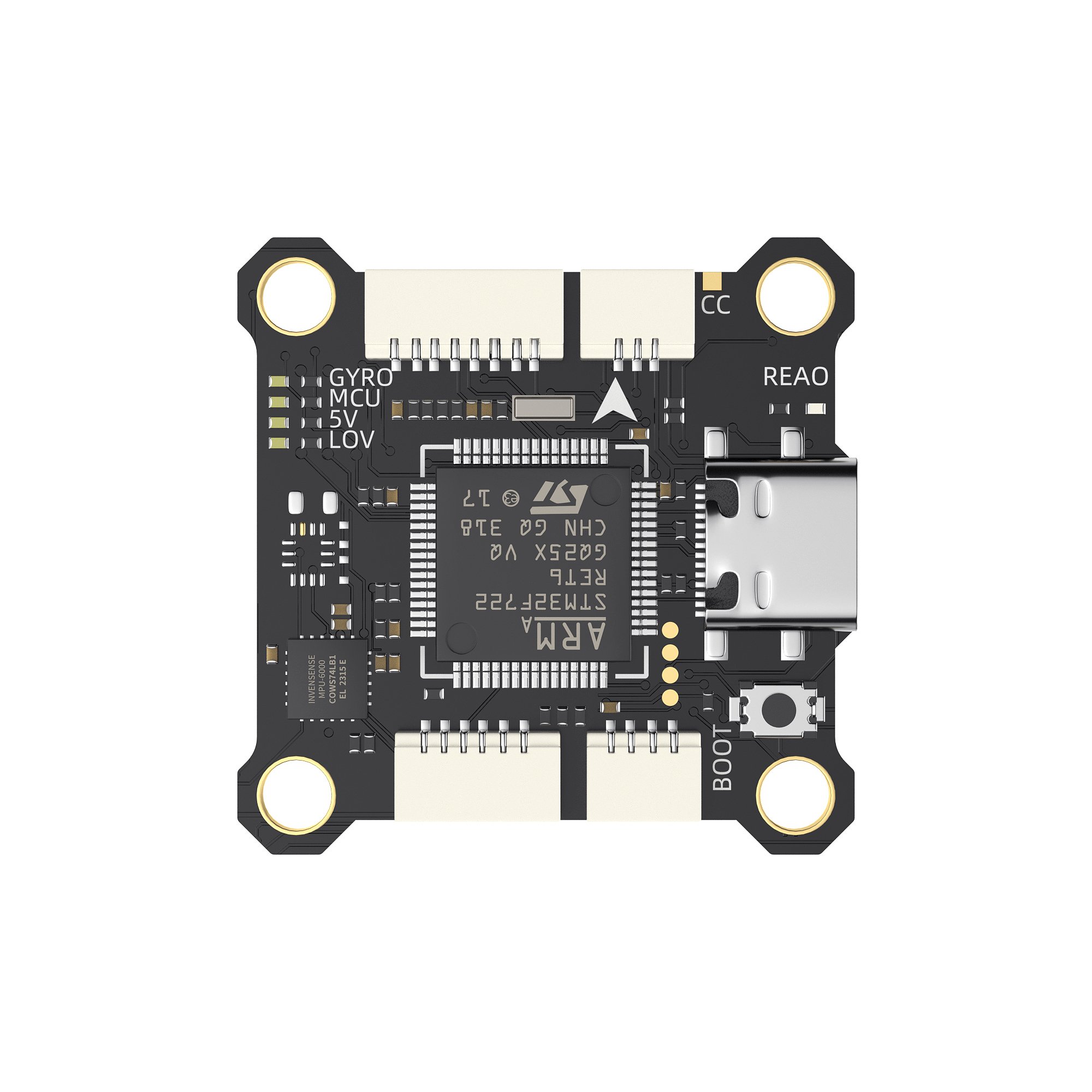 Flight Controller with Connectors