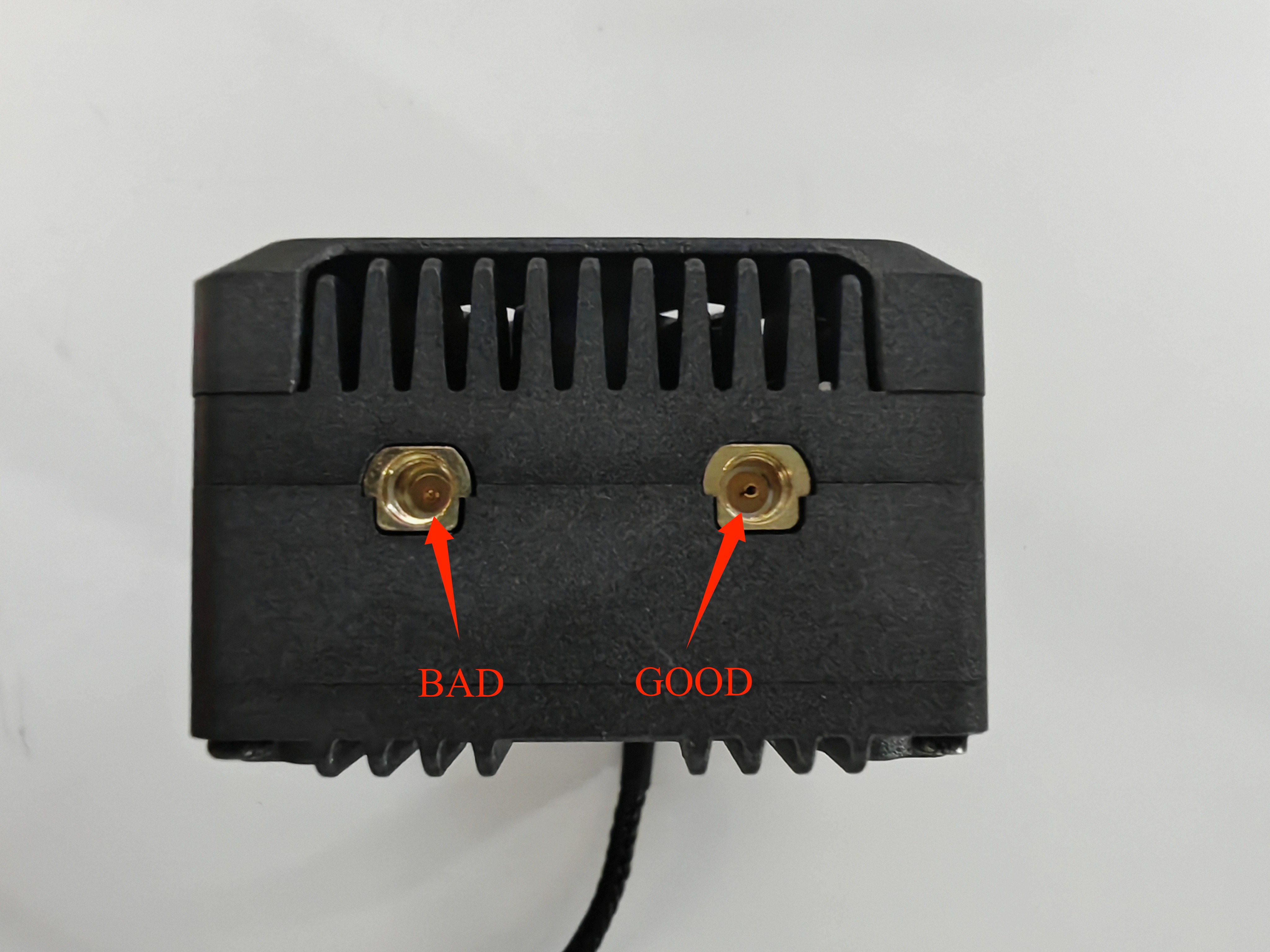 Damaged MMCX Socket