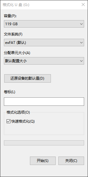 Format as exFAT
